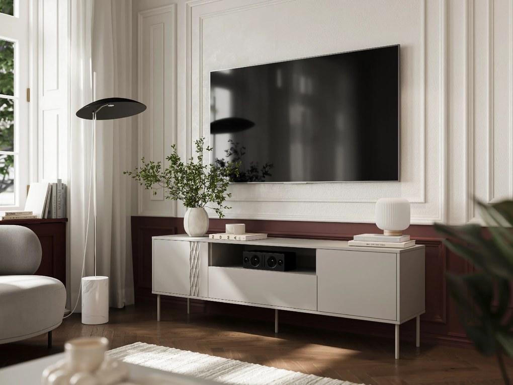 Cama Béžový TV stolík Trese 180