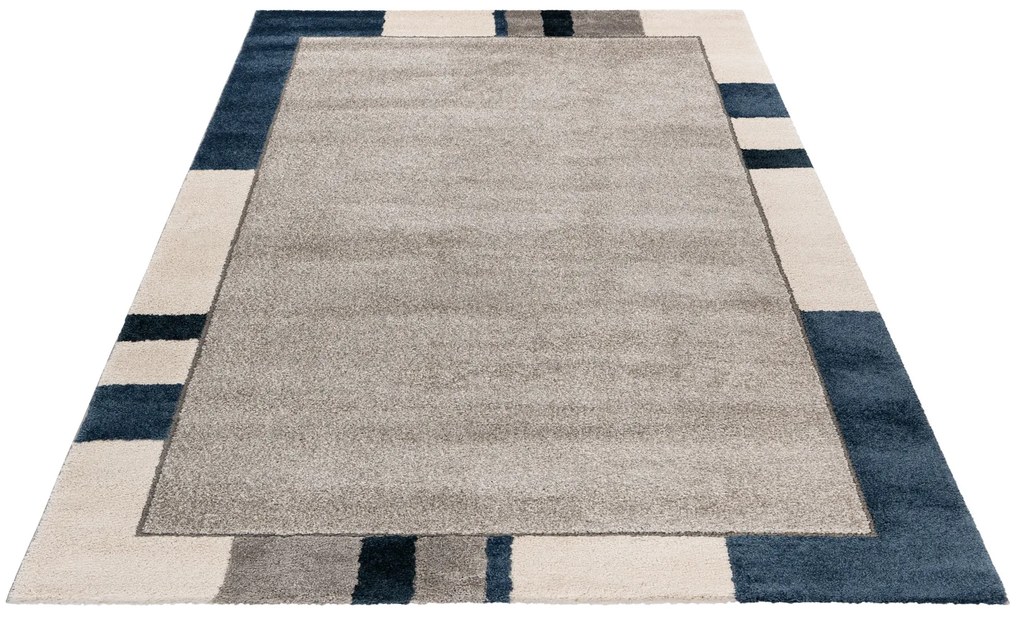 Obsession, Kusový koberec My Frisco 281 Blue, 200x290, modrá, obývacia izba