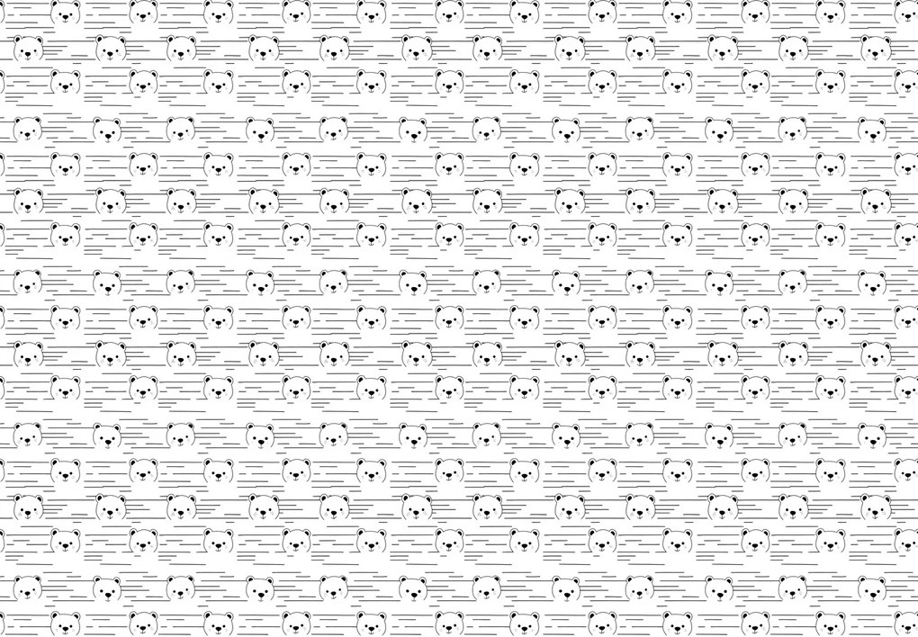 Fototapeta - Medvedíky (147x102 cm)