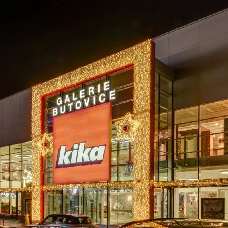 DECOLED LED světelná záclona, 1x12 m, teple bílá, 1200 diod, IP67