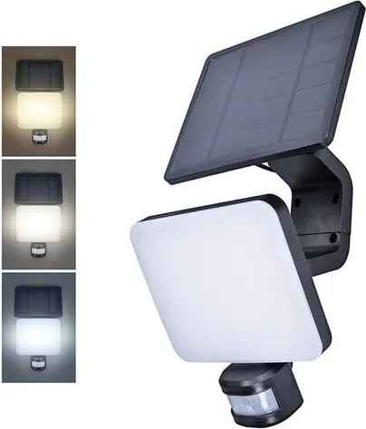 LED svetlo Solight čierna WO785-1