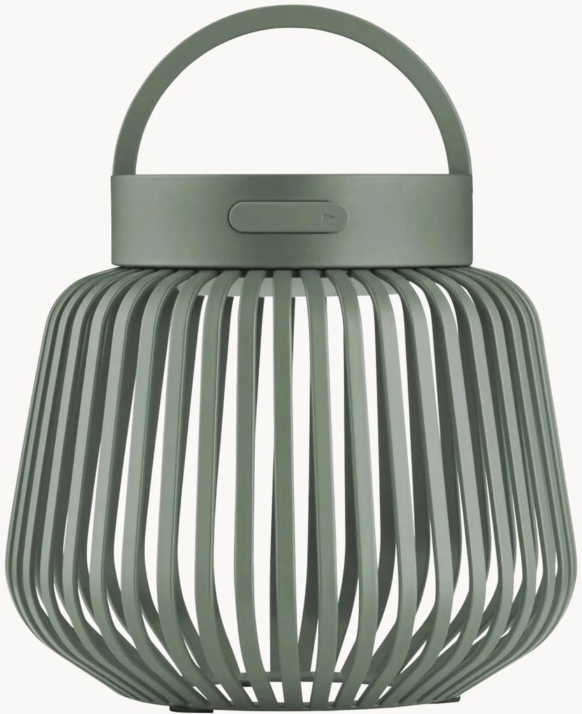 Prenosná exteriérová stolová LED lampa Lito, V 12 cm