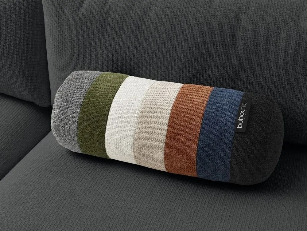 Čierna rozkladacia/s úložným priestorom pohovka 265 cm Ezechiel – Bobochic Paris