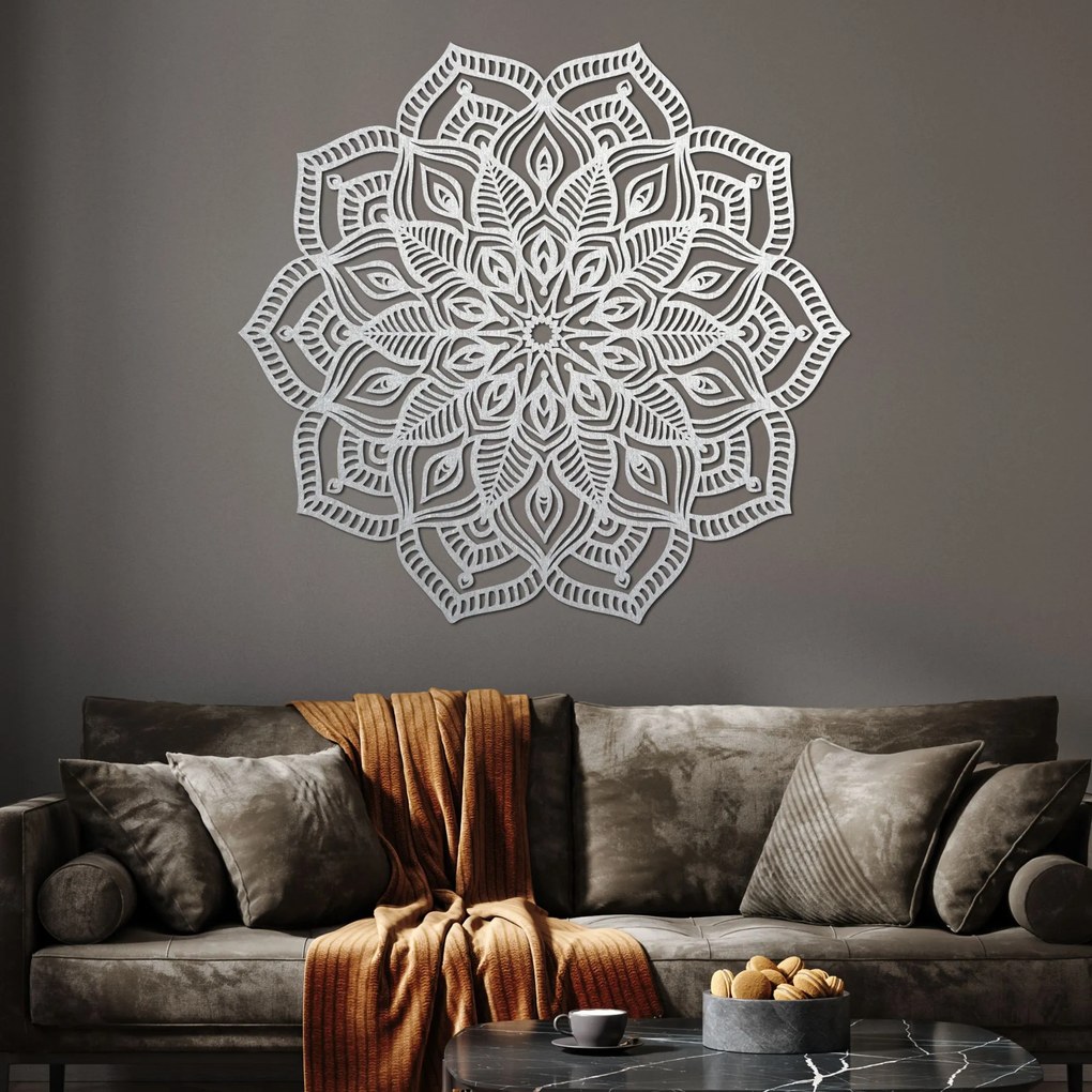Drevená mandala na stenu | COUNESS: Preglejka Topoľ - Honey 3071 20 cm 4467-93091 PR0541