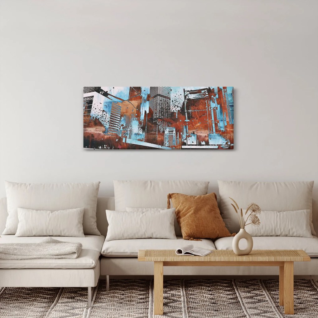 Obraz - Mrakodrapy (120x50 cm)