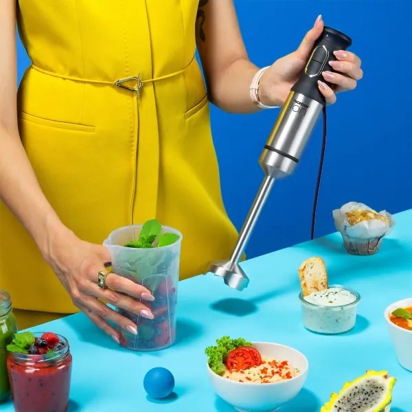 Niceboy ION Twister T2 - Tyčový mixér 1200W/230V nerez/čierna