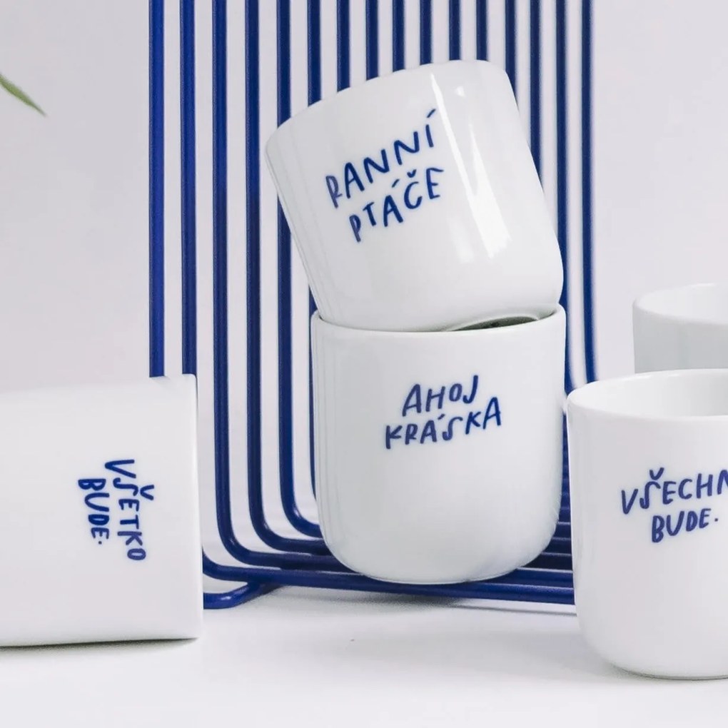 Bella Rose Porcelánový hrnček Ranní ptáče 270 ml