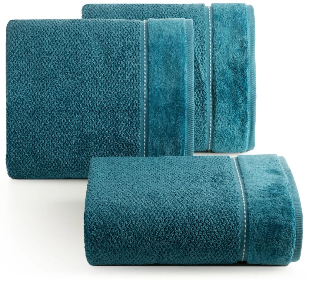 BAVLNENÝ UTERÁK SALADO 50X90 CM TYRKYSOVÁ