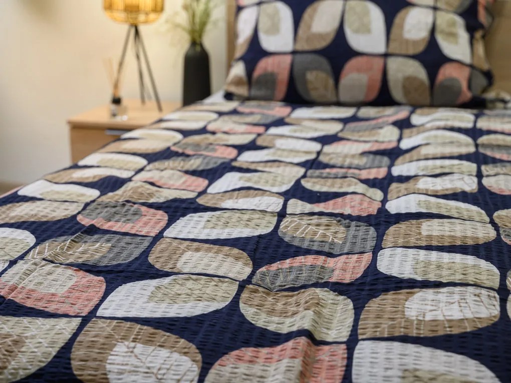 Krepové obliečky z Renforcé bavlny AUTUMN LEAF farebné Rozmer obliečky: 70 x 90 cm | 140 x 200 cm