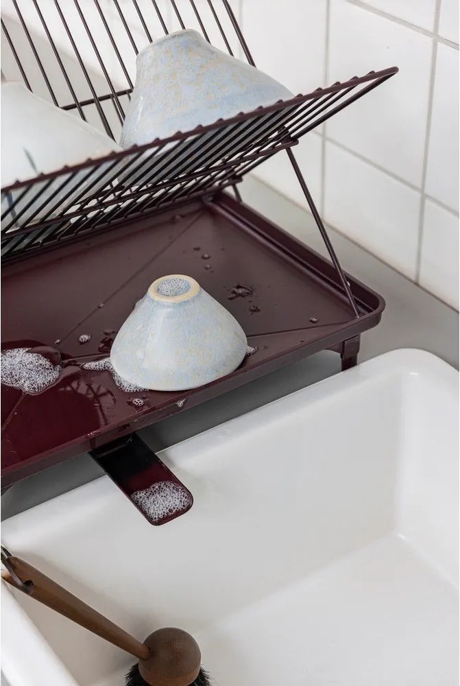 Vínový dvojposchodový odkvapkávač 42x29 cm Dry-It – Mette Ditmer Denmark