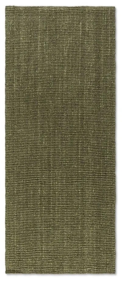 Khaki jutový behúň 80x200 cm Bouclé – Hanse Home