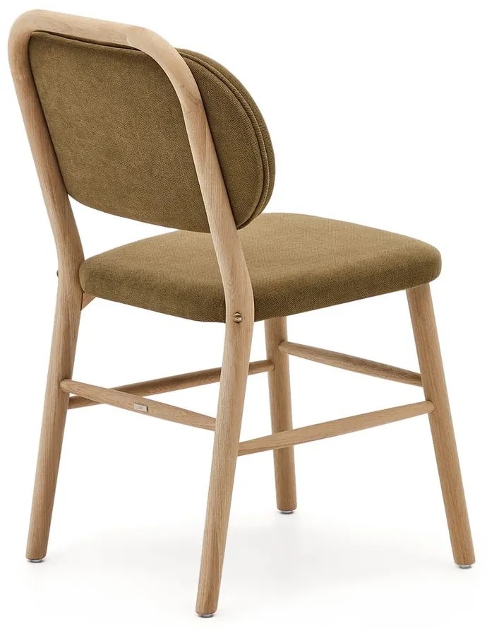 Kaki jedálenské stoličky v súprave 2 ks Helda – Kave Home