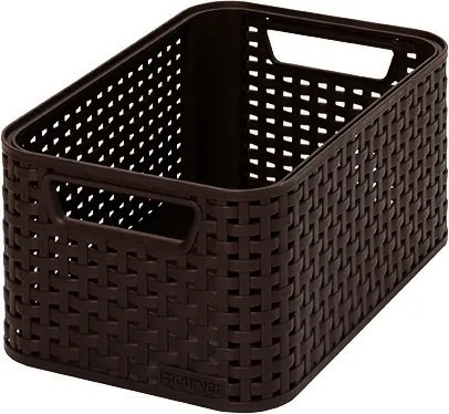 CURVER STYLE S úložný box 28,5 x 13 x 19,4 cm tmavo hnedý 03614-210