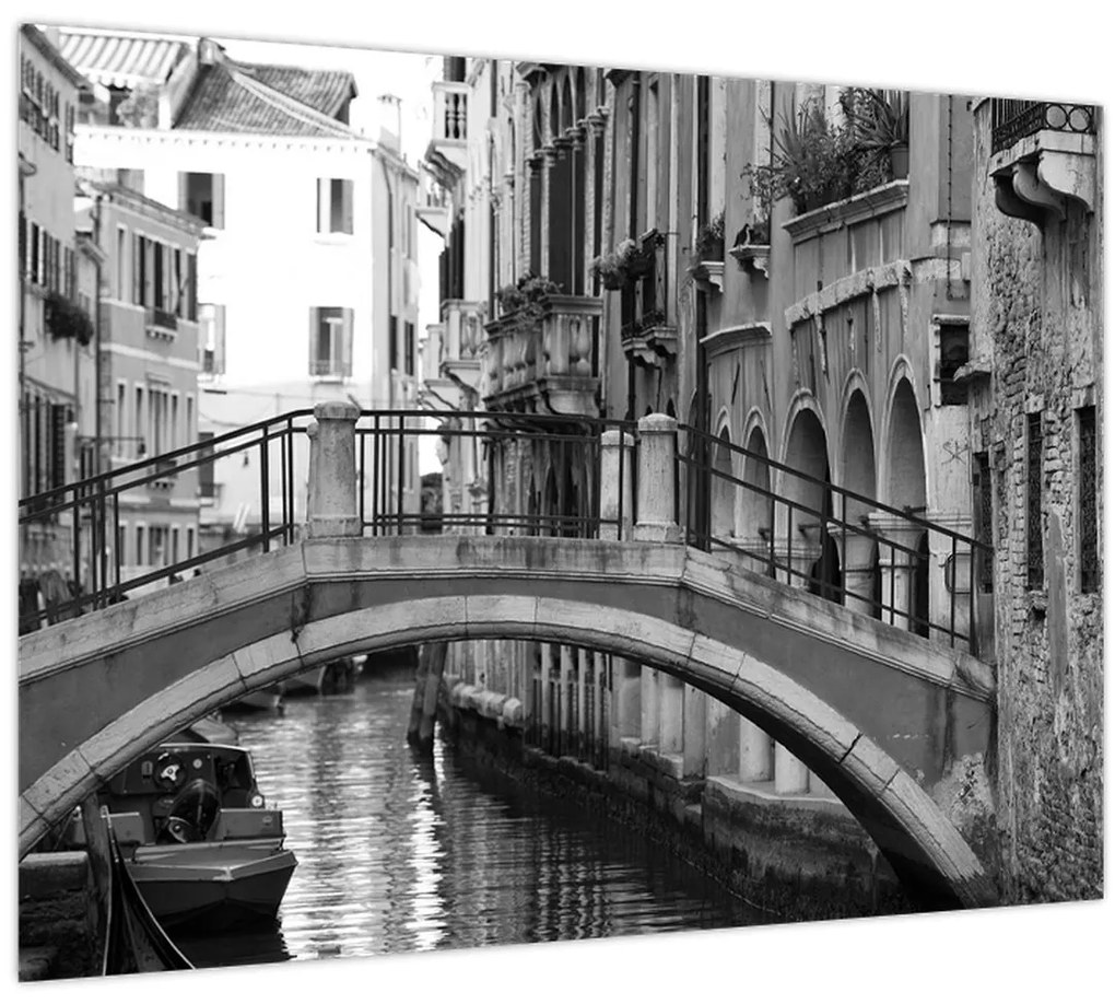 Obraz - Pohľad na Benátky (70x50 cm)
