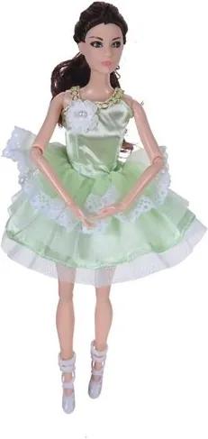Koopman Bábika Ballerina zelená, 30 cm