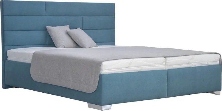 Posteľ Windy 180x200 cm, tyrkysová látka