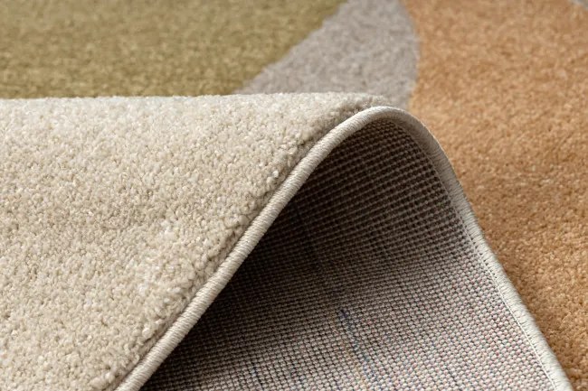 Koberec FUSION Shape 5706 krémový / tehlový