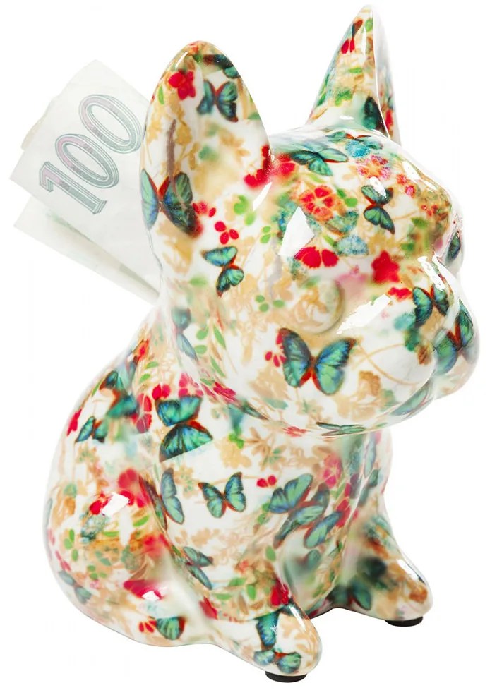 KARE DESIGN Kasička Dog Fiore 12 cm viac variant 12 × 10,7 × 7,3 cm