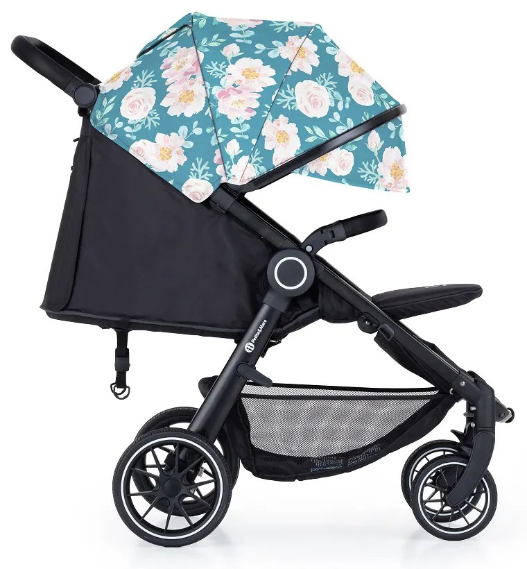 PETITE&MARS kočík Street+ RWS black limited 100 roses complete