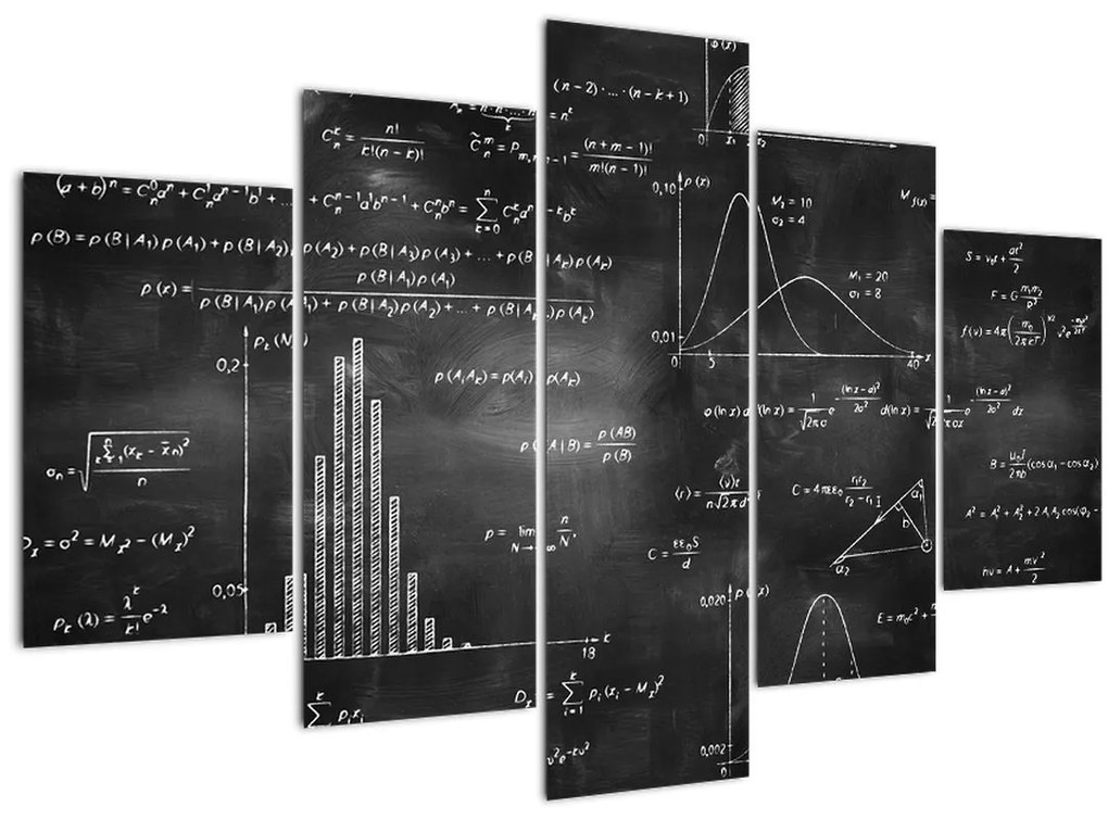 Obraz - Láska k číslam (150x105 cm)