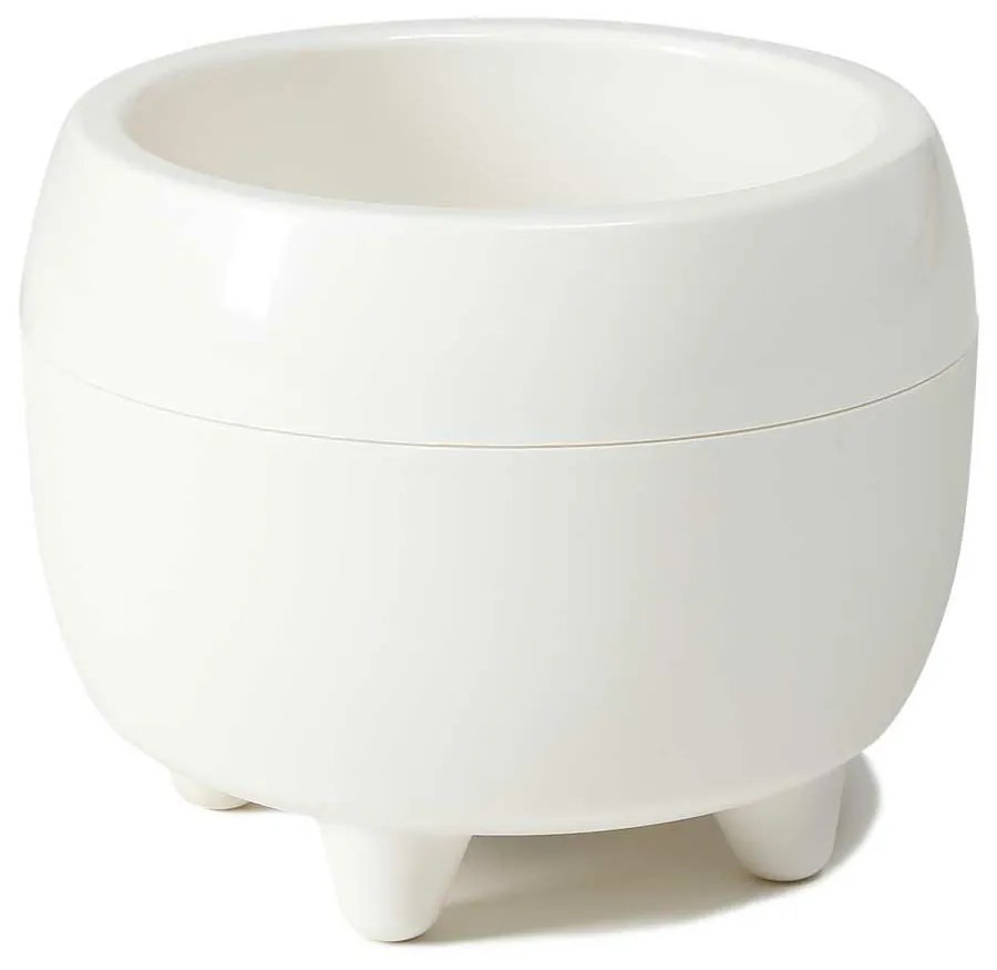 PLASTOVÝ KVETINÁČ BOTANICA 23X18 CM KRÉMOVÁ