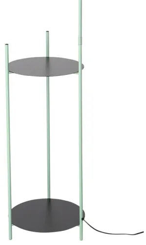 Stojacia lampa WALK 1xE27/40W/230V tyrkysová