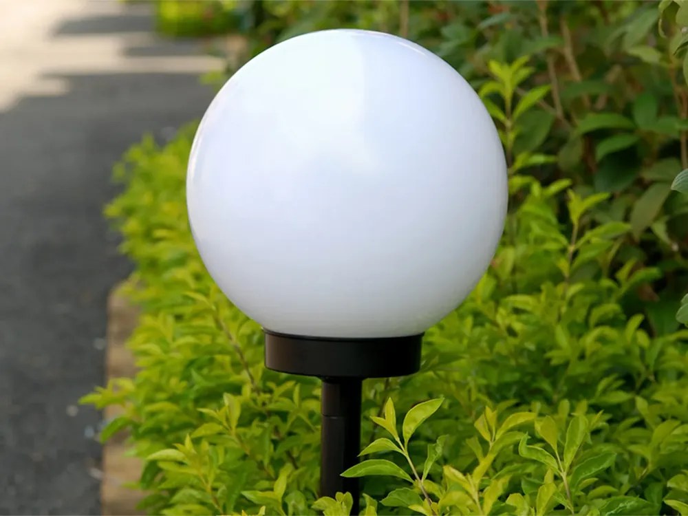 Verk 12284 4x solárna záhradná lampa guľa 10cm
