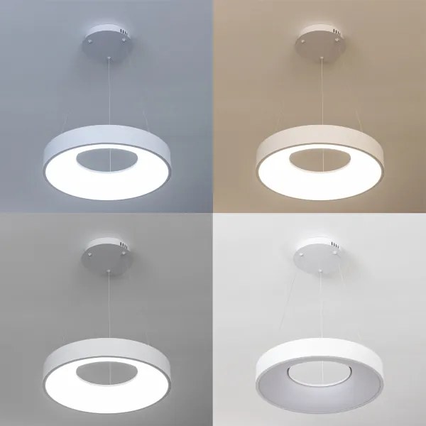 Brilagi - stmievateľný LED luster na lanku FALCON II LED/67W/230V pr. 40 cm biela + DO