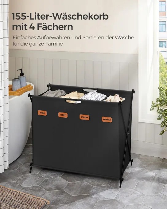 Kôš na bielizeň 155L LCB140B01