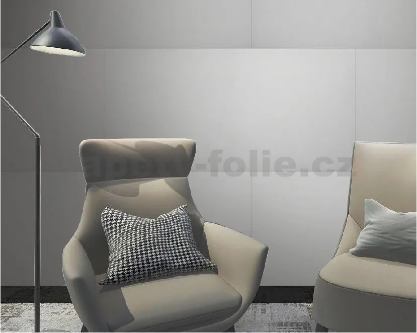 3D panel 4814, cena za kus, 2. akosť, rozmer 100 cm x 50 cm, HLADKÝ biely, IMPOL TRADE