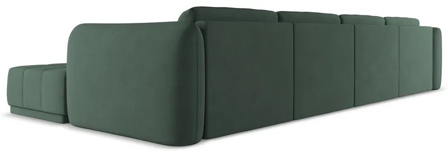 Zelená rohová pohovka Hoku – Makamii