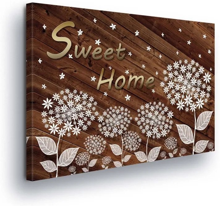 GLIX Obraz na plátne - Sweet Home 100x75 cm