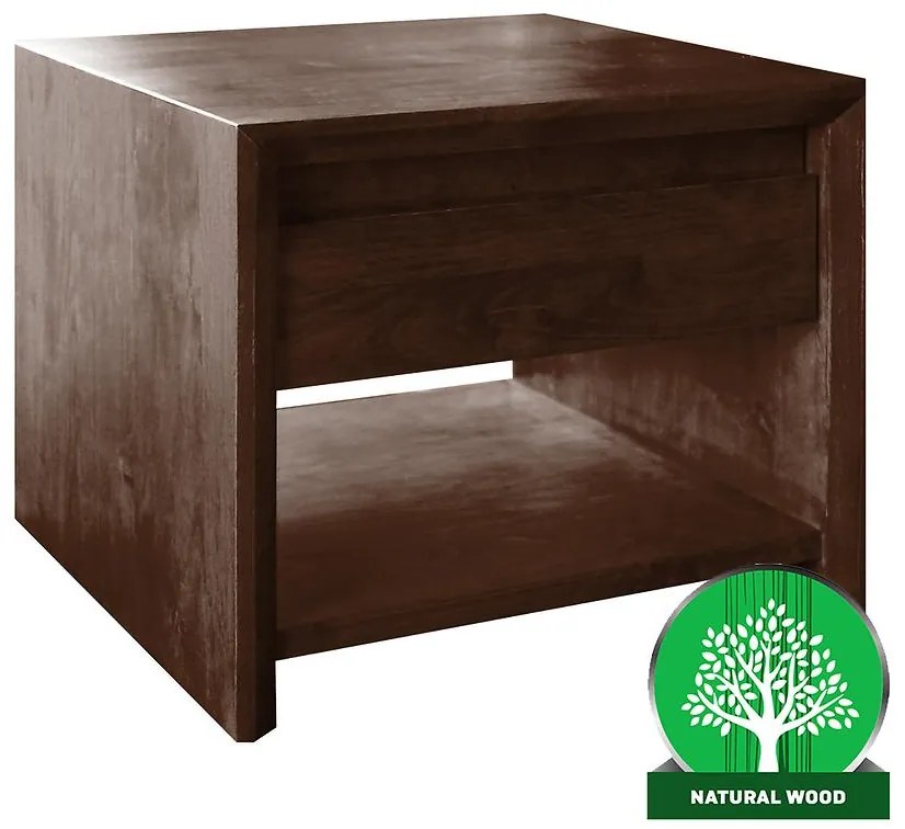 Nočný stolík M-Form  Polička orech