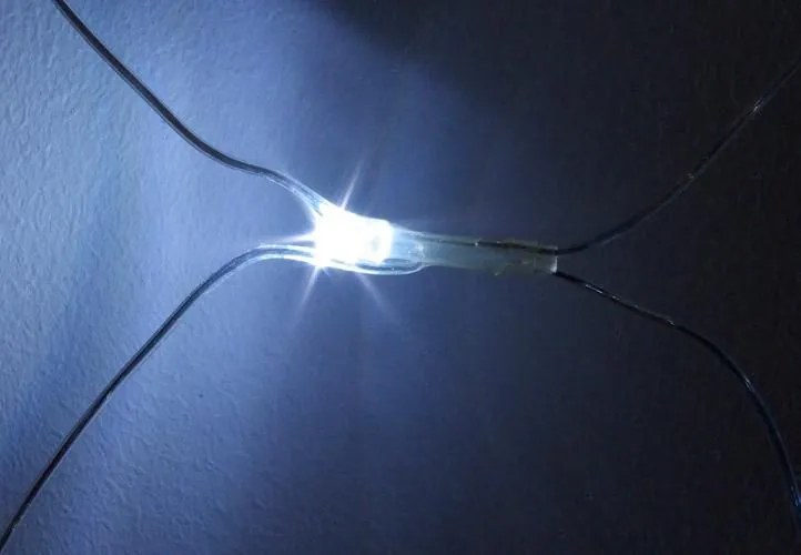 Nexos 1031 Svetelný záves s LED diódami - 3 x 3 m studená biela 128 LED