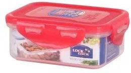 Lock & Lock Plastová dóza na potraviny 350 ml, ružová