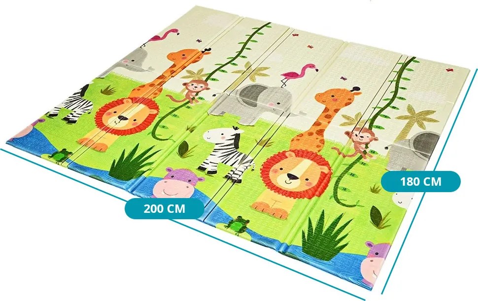 Obojstranná skladacia hracia podložka v taške