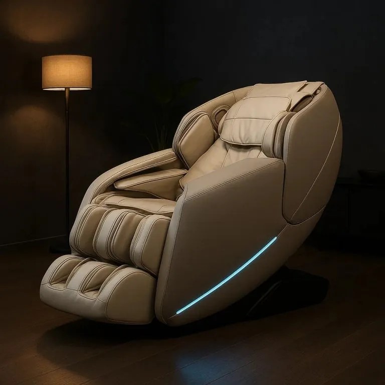 Maxxus Masážne kreslo MX 10.0Z, champagne/béžová