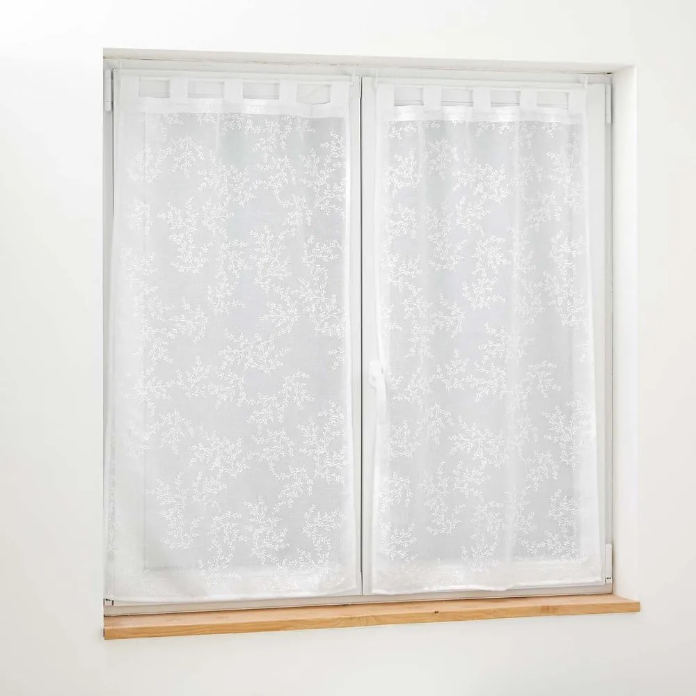 Biele voálové záclony v súprave 2 ks 60x120 cm Karla – douceur d'intérieur