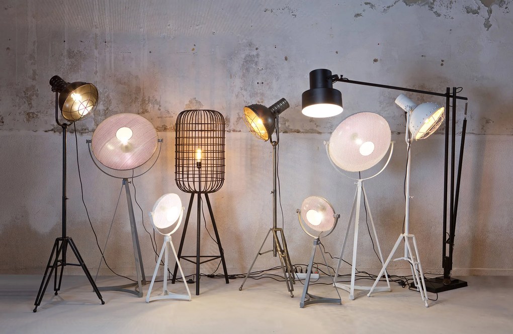 STOJACIA LAMPA ČIERNA MUZZA
