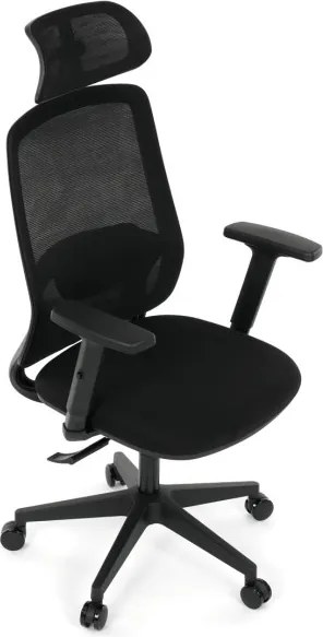 Kancelárska stolička čierna KA-S2176 BK