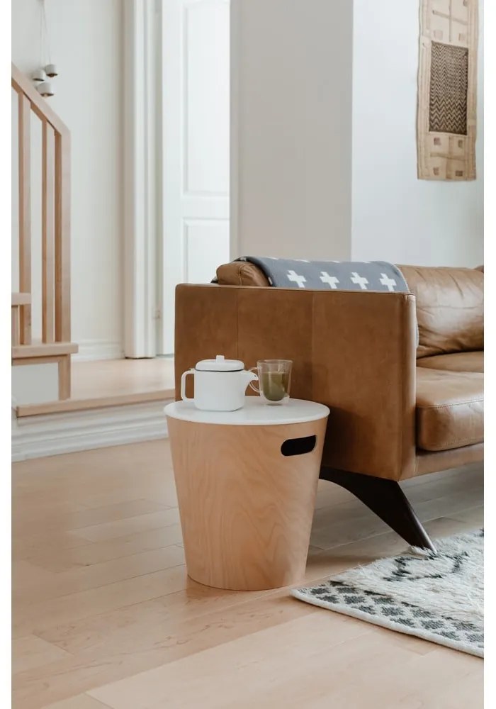 Okrúhly odkladací stolík ø 40 cm Woodrow - Umbra