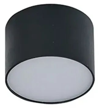 LED stropné svietidlo Monza R 8 3000K čierne