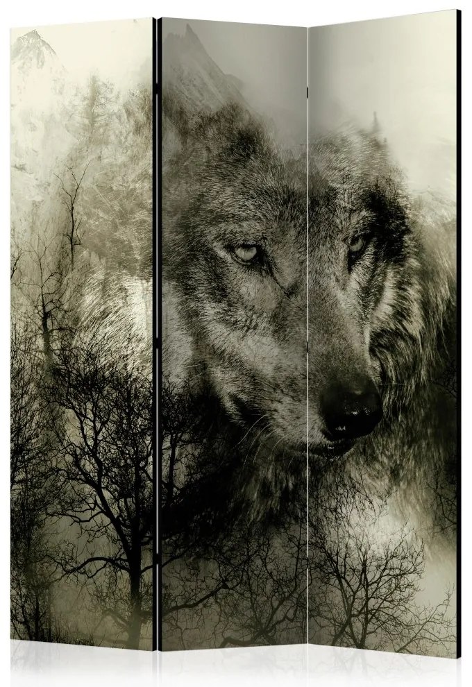 Artgeist Paraván - Mountain Predator (Beige) [Room Dividers]
