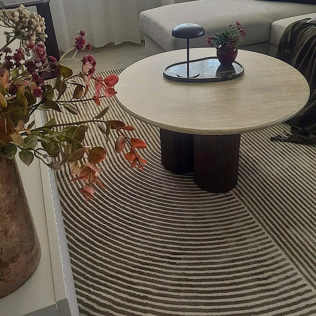 Angel Carpet, Kusový koberec Zafiro 19 Gold, 60x110, žltá, kancelária