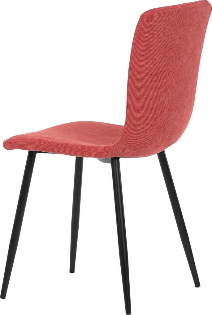 Autronic BONTEC Jedálenská stolička, červená, menčestrová látka, DCL-964 RED2 Farba: Červená