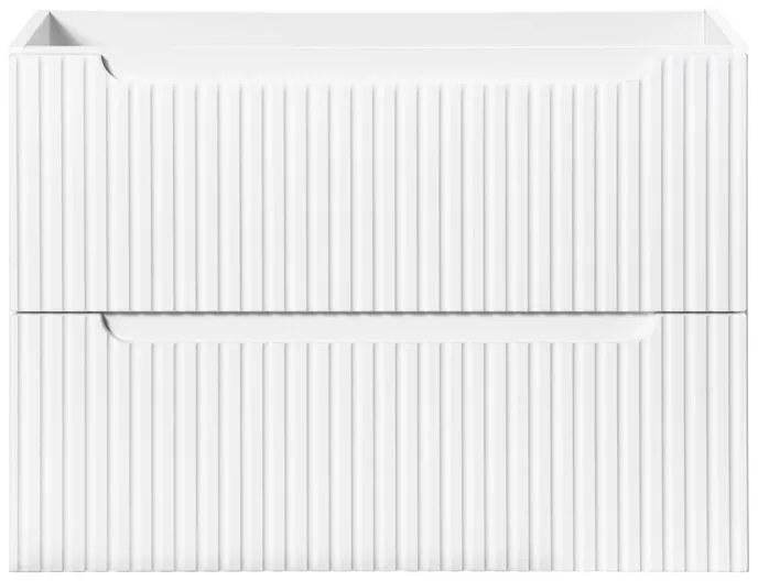 Závesná umývadlová skrinka Nova White 82-80-2S biela