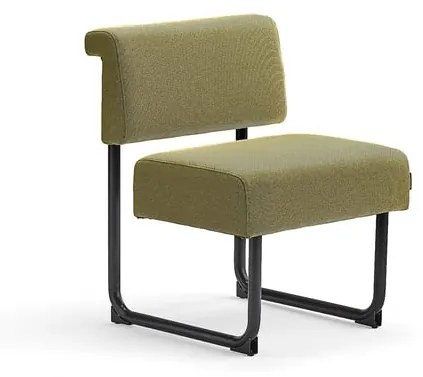 Kreslo START, dĺžka 600 mm, tkanina, zlatá