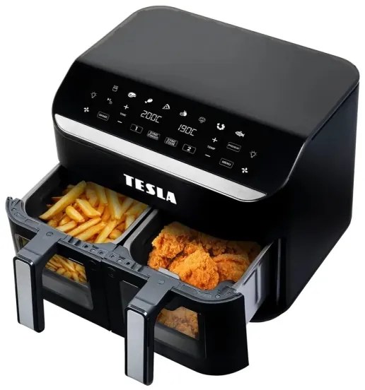 TESLA Electronics AirCook - multifunkčná digitálna fritéza 9 l, 2400W/230V