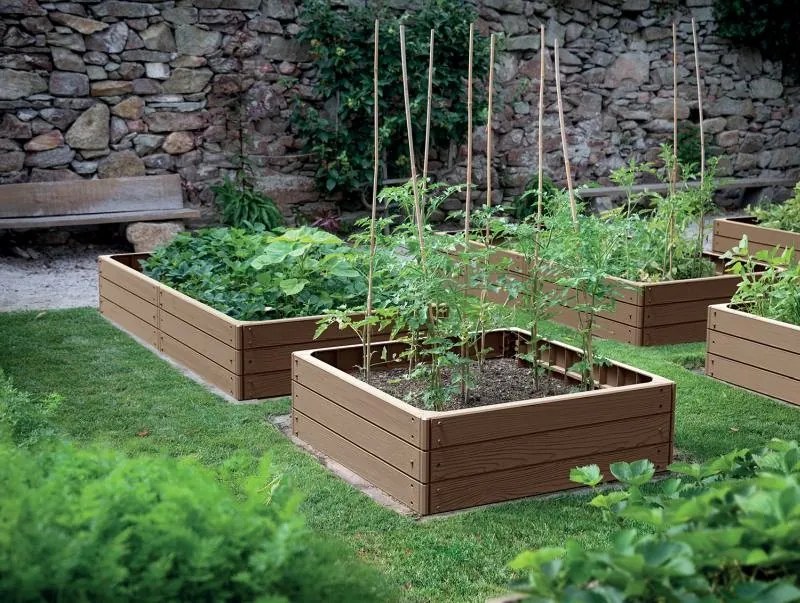 Vyvýšený záhon BOS WADY 75,6 cm hnědý