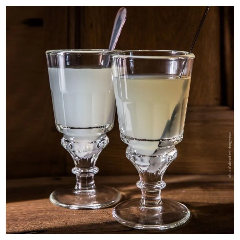 Súprava pohára a antikoro lyžičky 300 ml Absinthe – La Rochére